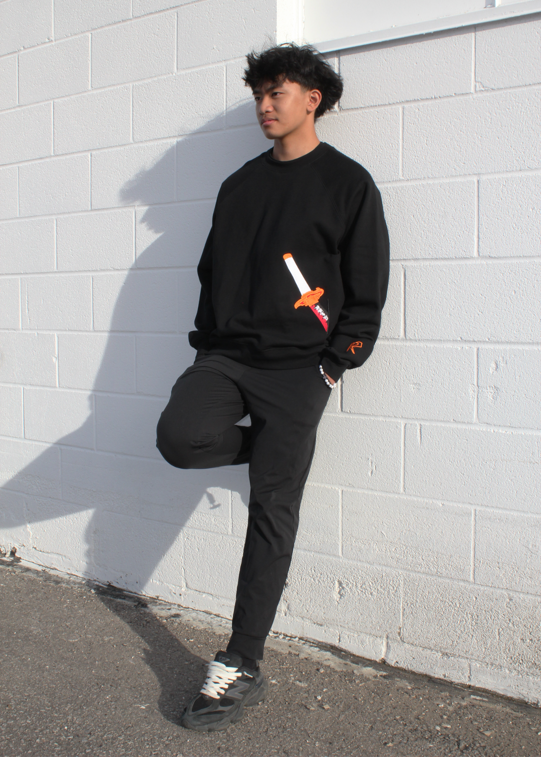 FLAME BREATHING CREWNECK